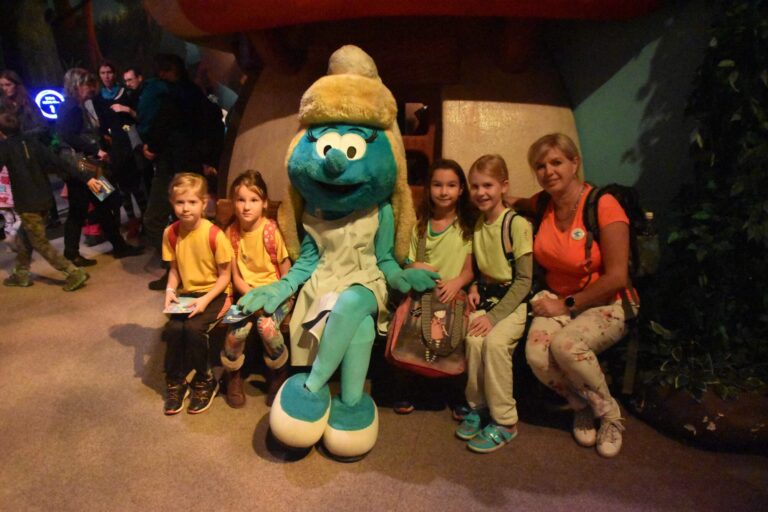 zájezd do Šmoulí vesnice